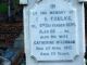 Photo of headstones/thumb_Catherine McLennan d 1917 hdstn  Dunedin